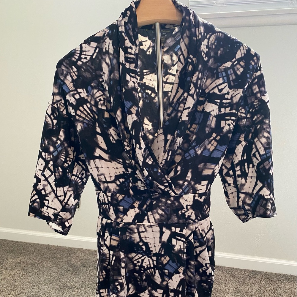 Abstract Patterned Dress